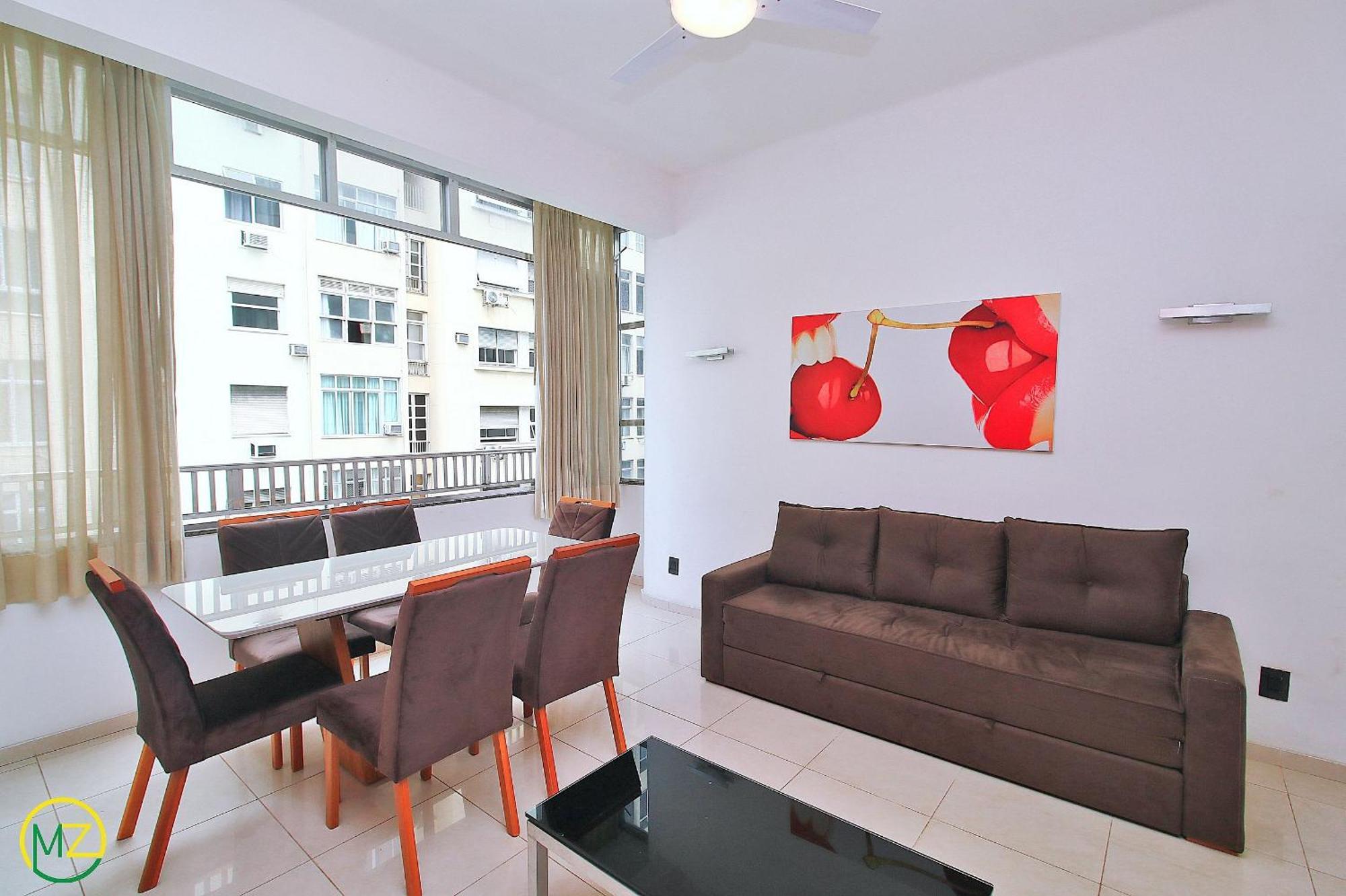 Moderno 3 Quartos Com Vista Mar No Posto 6 Río de Janeiro Exterior foto