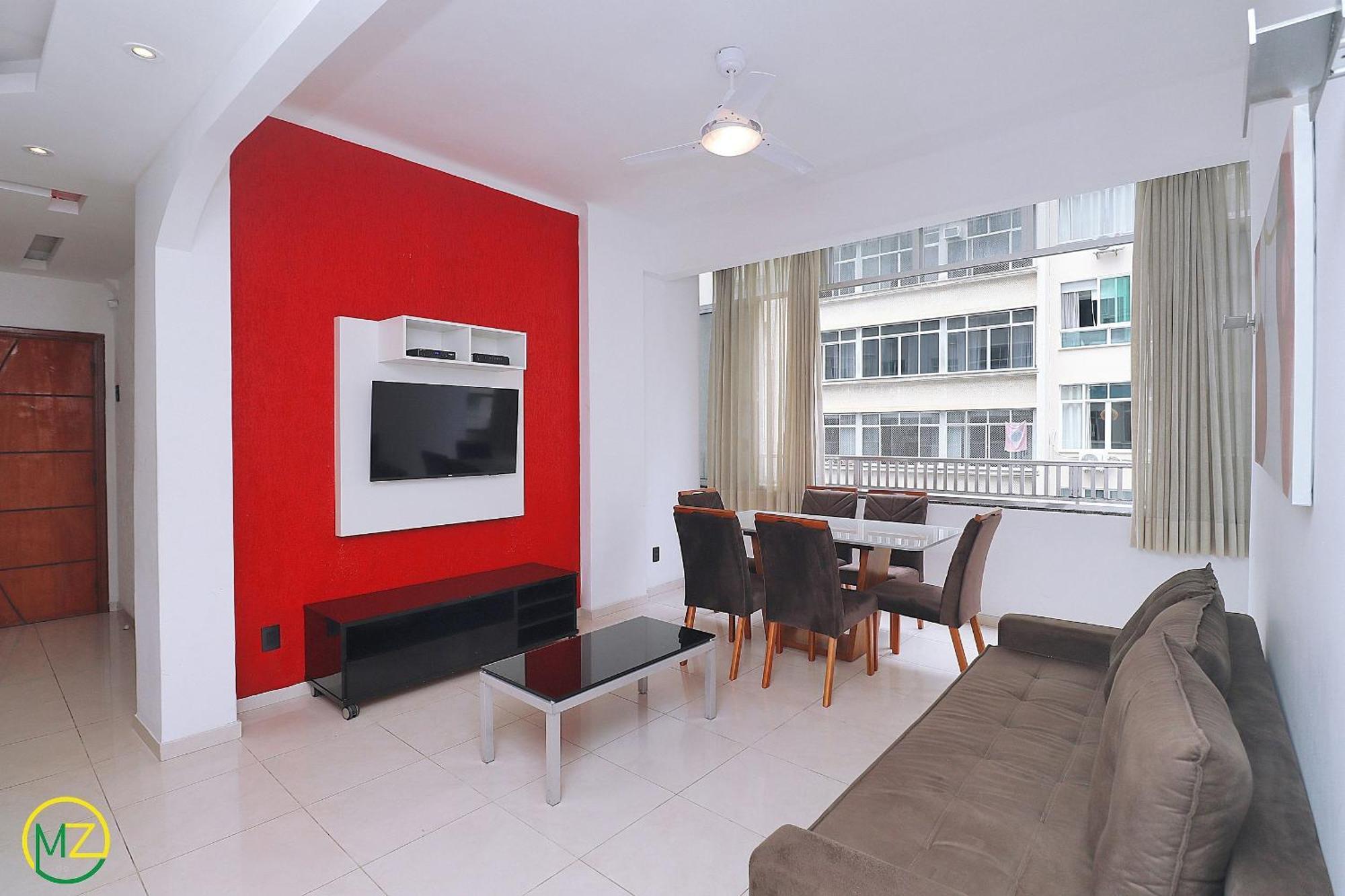 Moderno 3 Quartos Com Vista Mar No Posto 6 Río de Janeiro Exterior foto